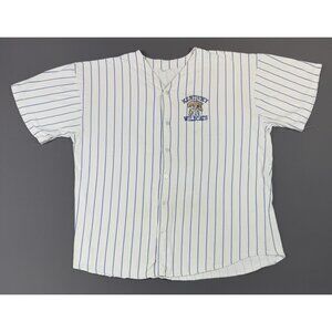 Vintage 90s NCAA Kentucky Wild Cats Pin Stripe Baseball Jersey Basketball Team